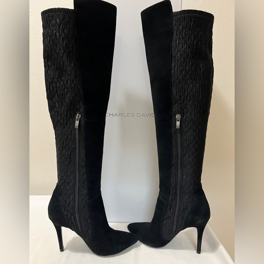 Charles David PERSONA Over-the-Knee Tall Boots 6.5M - Picture 6 of 16